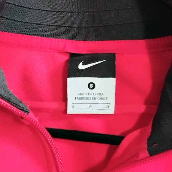 Manchester United Mock Turtle Neck Size Small with Full Length Zipper by Nike!! - Picture 3 of 3